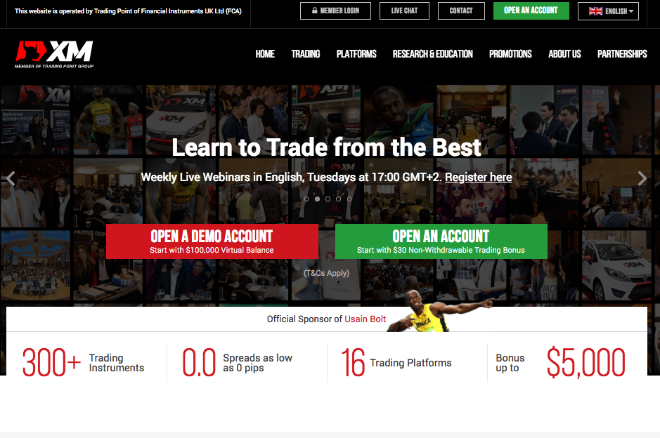 XM forex review broker