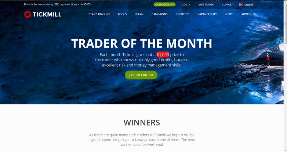 Tickmill Trader of the Month