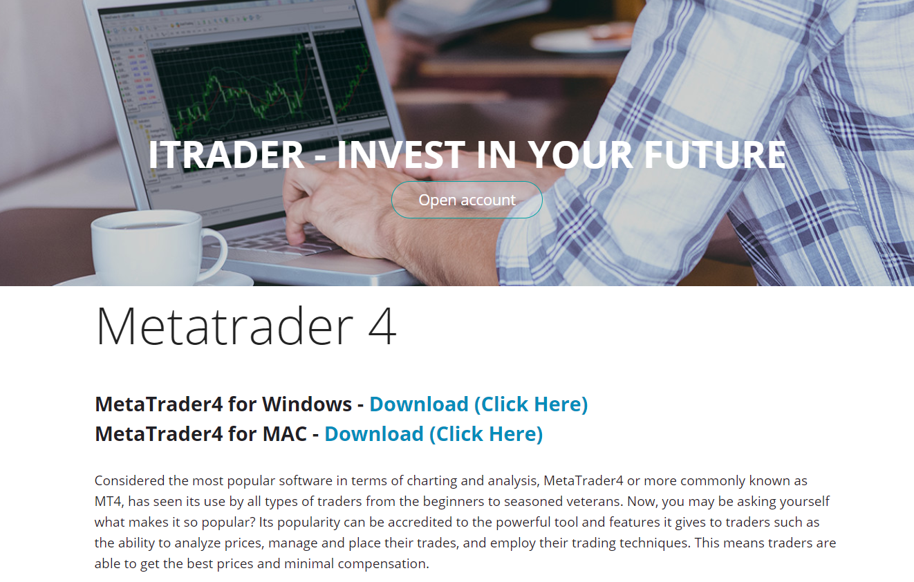 Global.ITRADER Trading platforms