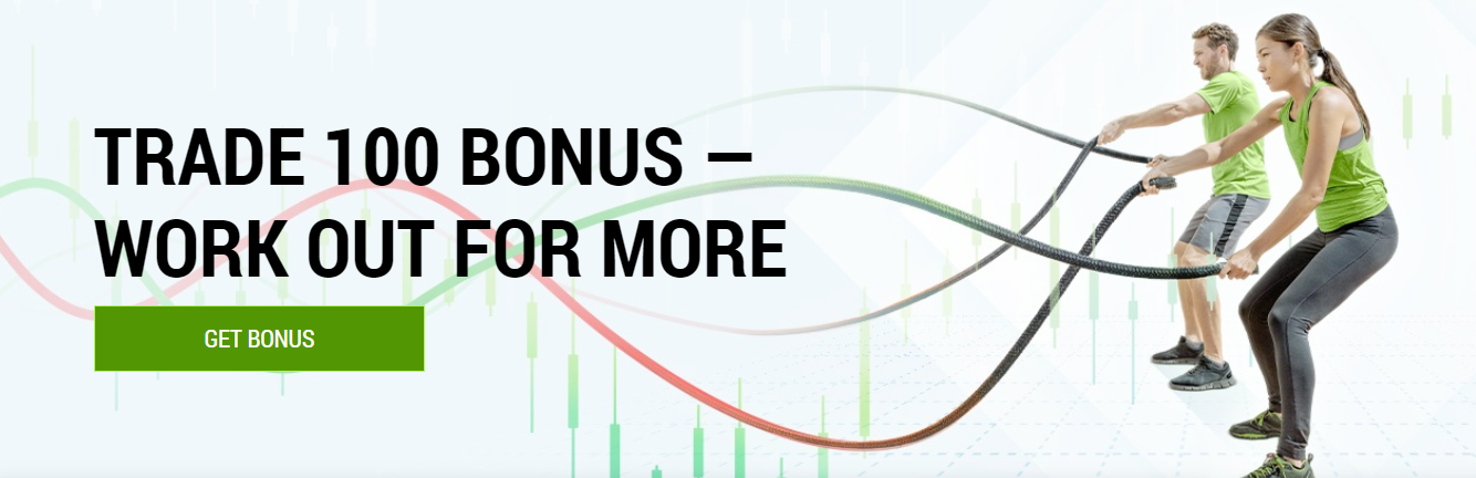 TRADE 100 BONUS — WORK OUT FOR MORE, fbs sign up bonus.