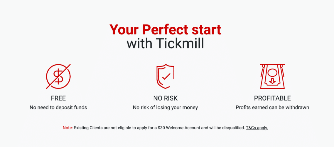 Tickmill Welcome Account