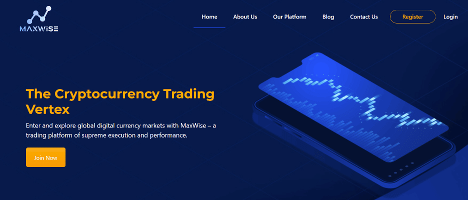 MaxWise crypto trading offer