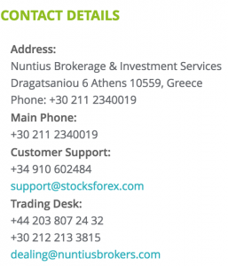 stocksforex-contact